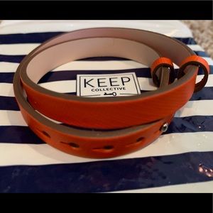 KEEP Collective Orange/Blush Double Wrap Band